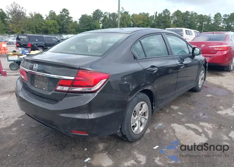 2013 Honda Civic Lx from USA, damaged, VIN 2HGFB2F58DH533977